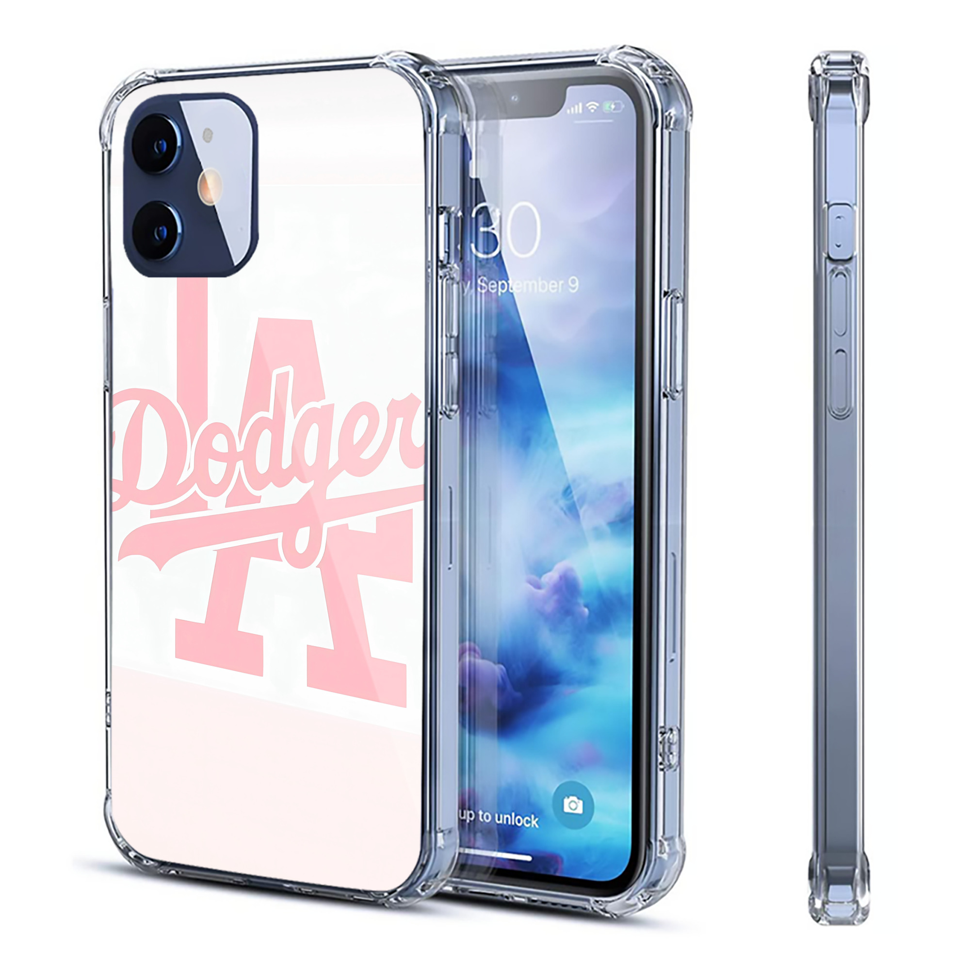  Clear IPhone 12 Case – Soft TPU With UV Print – Enhanced Drop Protection, Precise Fit, Anti-Fingerprint, Customizable Design, Scratch-Resistant, Yellow-Resistant